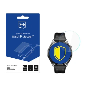 3mk Watch Protection FlexibleGlass Hybrid Screen Protector for Huawei Watch GT 6 46 mm