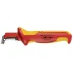 KNIPEX 98 55 Cable Stripping Knife, Red / Yellow