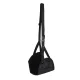 Hanging Travel Footrest Mini Foot Hammock, Black