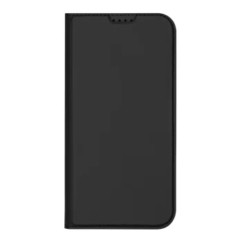 Flip Case Dux Ducis Skin Pro for iPhone 16 Plus with Card Slot, Black