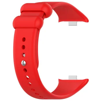 Silicone Strap for Xiaomi Mi Band 8 Pro, Red