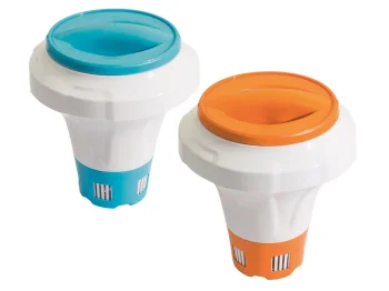 Large Floating Pool Chemical Dispenser Bestway 58474 Orange