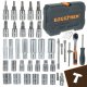 Bigstren 26845 56-Piece Tool Kit with 1/4-Inch Drive Socket Set in Case
