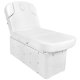 Kosmētiskā gulta, masāžas kušete ar apsildāmo AZZURRO KRYSTAL 370-3, balta | Cosmetic bed, massage couch with...