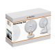 Ruhhy Compact Desktop Fan - 38W, White