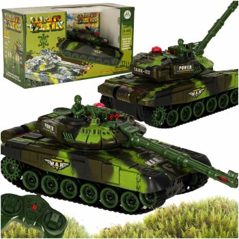 RC War Tank 9993 2.4 GHz forest camouflage