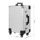 Activeshop T-27 Portable Cosmetic Station Suitcase, Silver