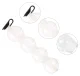 Ice Ball Maker Mold for 4 Spheres, Transparent