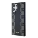 DKNY Samsung Galaxy S24 Ultra Case Leather Checkered Mono MagSafe, Black