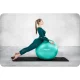 Neo-Sport 65cm Turquoise Exercise Ball – NS-951 Stability Fitness Equipment