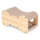 Petsi Cardboard Cat Scratcher House with Pom-Poms