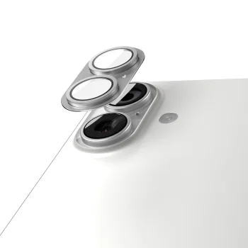 Etteri Full Camera Lens Guard for iPhone 17, Silver