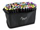 Alcohol Markers Set in a Case, 80 Pieces