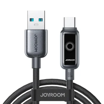Joyroom S-A55 StarFlight USB-A to USB-C Cable 66W 1.2m - Black