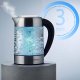 Electric Kettle with Temperature Control 1.7L Berdsen BD-714, Glass