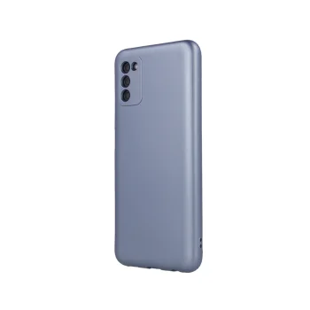 Metallic Case for Samsung Galaxy A25 5G Light Blue
