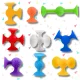 Bakalu Silicone Suction Cup Construction Set, 48 Pcs
