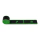 4Fizjo 414 Gymnastic Stretching Tape 90 cm, Black/Green