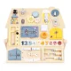Large Wooden Busy Board for Toddlers ECOTOYS Sensory Educational Activity Toy XL