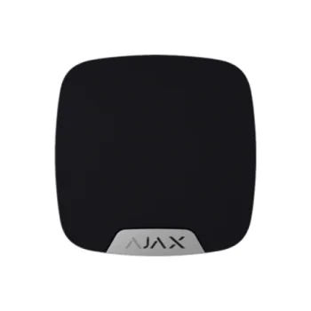 Ajax HomeSiren Wireless Indoor Siren, Black