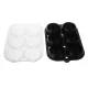 Silicone Ice Ball Mold, Black