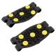 Anti-Slip Ice Cleats with 10 Spikes for Shoes, Size 36-41
