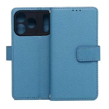 Smart Triangle Wallet Case for iPhone 17 Pro / 18 Pro 6.3", Blue