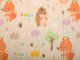 Double-sided foam play pad mat for children, Animals 200x150 cm