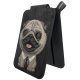 Nimmy New Big-Eye Cute Pets 2.0 Dog Magnetic Wallet with Stand, Black