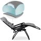Sofotel ChillWell folding garden lounger with cushion set of 2 pcs