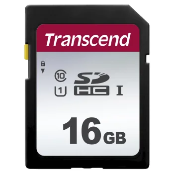 Transcend 300S 16GB SDHC Memory Card Class 10 UHS-I U1