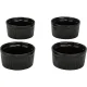 Gefu ZUCA Crème Brûlée Dessert Set, 5-Piece, Black
