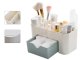 Makeup and Jewellery Organiser with Drawer, Grey