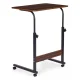 ModernHome Mobile Laptop Table, Dark Walnut
