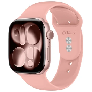 Tech-Protect Silicone dirželis Apple Watch 44 / 45 / 46 / 49 mm, rožinis