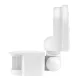 Maclean MCE25 W Wall Motion and Twilight Sensor, 180°, 1200W, White
