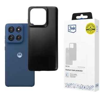Чехол 3mk Matt Case для Motorola Moto Edge 60 / 60 Fusion, Матовый черный