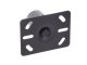 Maclean MC-706 Ceiling Mount Plate for TV Bracket, 50kg, Black