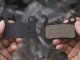 Bicycle Disc Brake Pads Set with Mounting Spring, Black