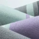 Qunature 037202 Ski Socks, Size 43-48 (L/XL), Purple-Green