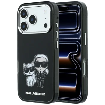 Karl Lagerfeld Karl&Choupette MagSafe Case for iPhone 17 / 18 Pro Max - Black