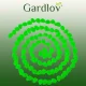 Glow in the Dark Pebbles Luminous Stones, 100 pcs Set, Green