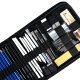 Professional Drawing and Sketching Pencil Set 54-Piece Kit