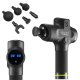 Массажный пистолет 4Fizjo MASSAGE GUN PRO+, 250 Вт, 6 насадок