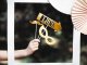 Cardboard photo props for the holidays, gold, 8 pcs.