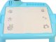 Children’s drawing projector with LED, table and accessories, blue