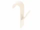 Bathroom Radiator Towel Hook, Cream