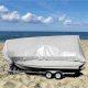 Iso Trade Gardlov 24653 Waterproof Tarpaulin 4x5m, Silver
