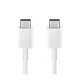 Samsung EP-DX310JWE USB-C to USB-C 3A Cable 1.8m - White