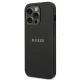 Guess iPhone 14 Pro Case Saffiano Strap, Black